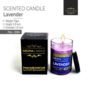 Lavender - Aroma Scented Candle
