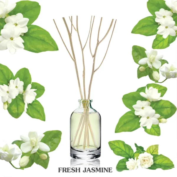 Fresh Jasmine - Diffuser Set -Thailand