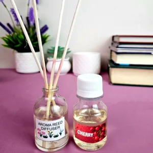 CHERRY- Thai Aroma Reeds Diffuser Pack - E