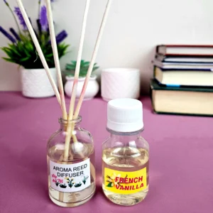 FRENCH VANILLA - Thai Aroma Reeds Diffuser Pack - E