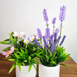 ২পিস সেট ল্যাভেন্ডার এবং ডেজি ফ্লাওয়ার